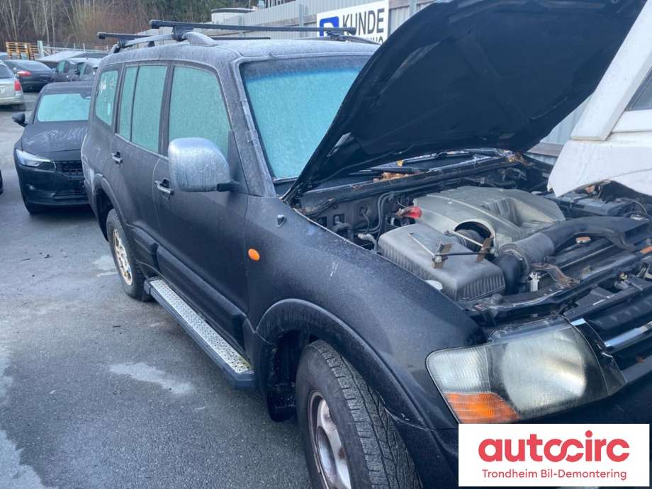 Mitsubishi Pajero 2000-2006 (Type III) , Motorkode: 4M41, Girkassekode: MR498051