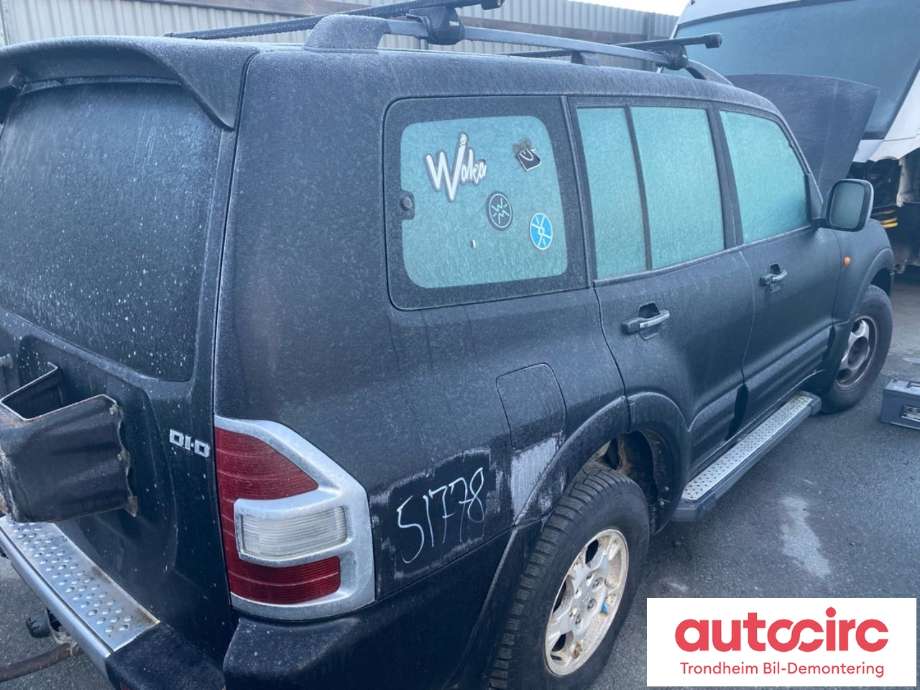 Mitsubishi Pajero 2000-2006 (Type III) , Motorkode: 4M41, Girkassekode: MR498051