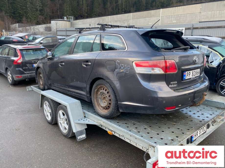 Toyota Avensis 2009-2015 (Type III, Fase 1) , Motorkode: 1ZR-FAE, Girkassekode: 3030020A60