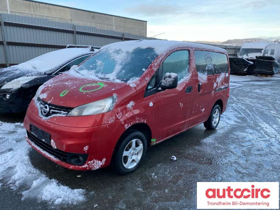 Nissan NV200 2010-2019 , Motorkode: K9K, Girkassekode: 3201000Q8G
