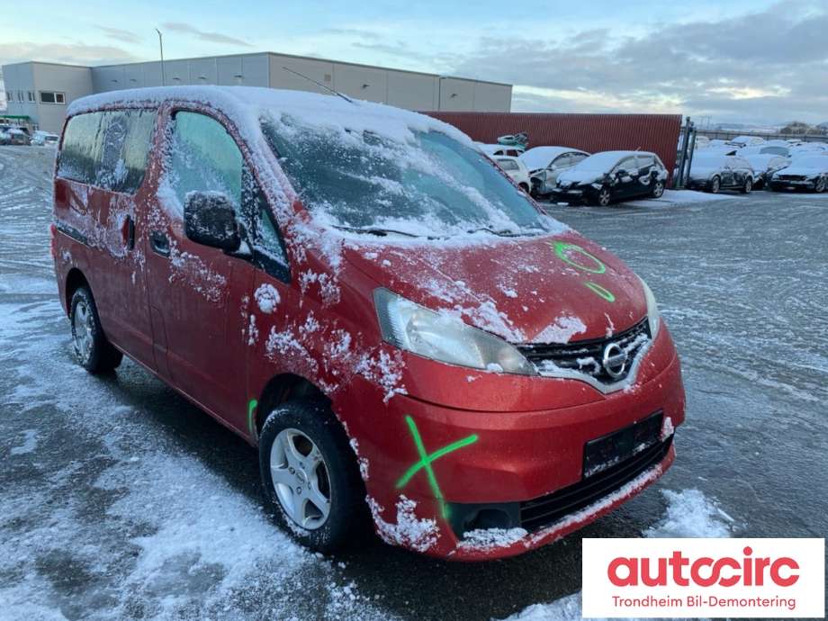 Nissan NV200 2010-2019 , Motorkode: K9K, Girkassekode: 3201000Q8G