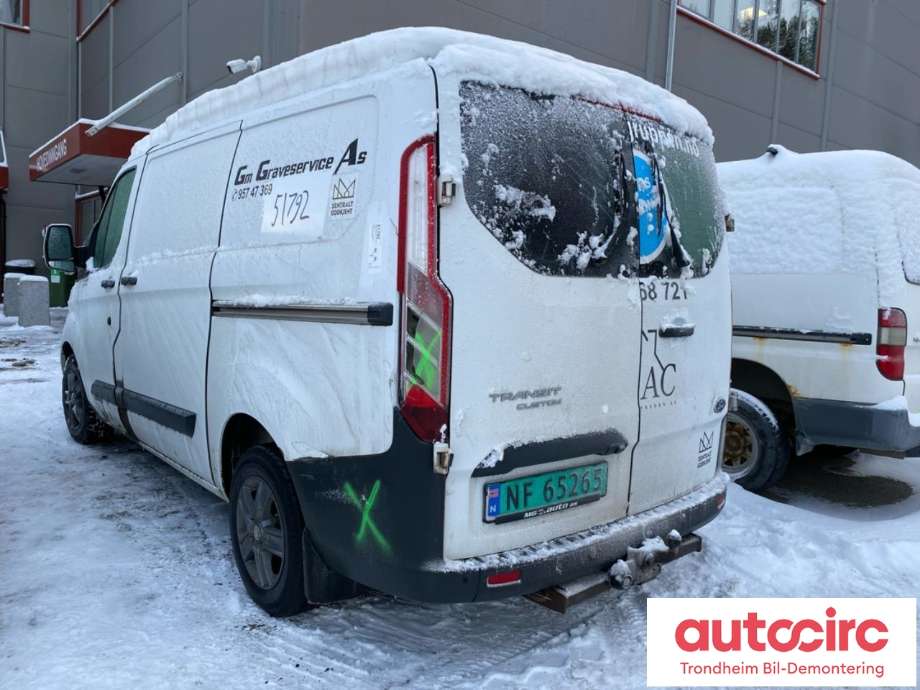 Ford Transit Custom 2013-2023 (Type I) , Motorkode: DRFF, Girkassekode: W701073S437