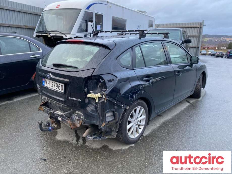 Subaru Impreza 2013-2017 (Type IV) , Motorkode: FB16, Girkassekode: 31000AJ060