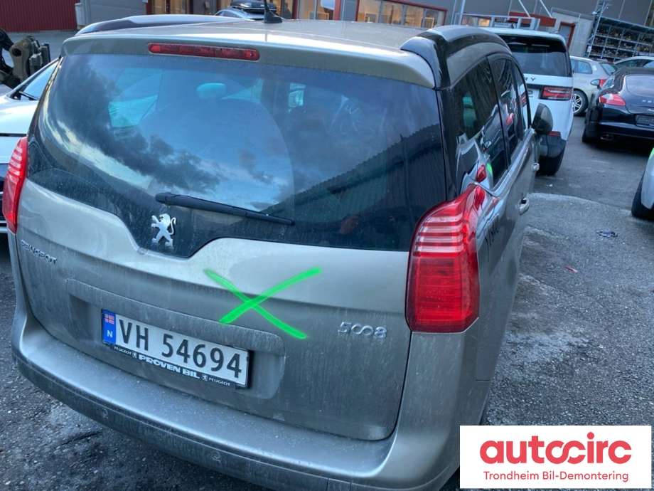 Peugeot 5008 2010-2017 (Type I) , Motorkode: 9HD, Girkassekode: 2231E6