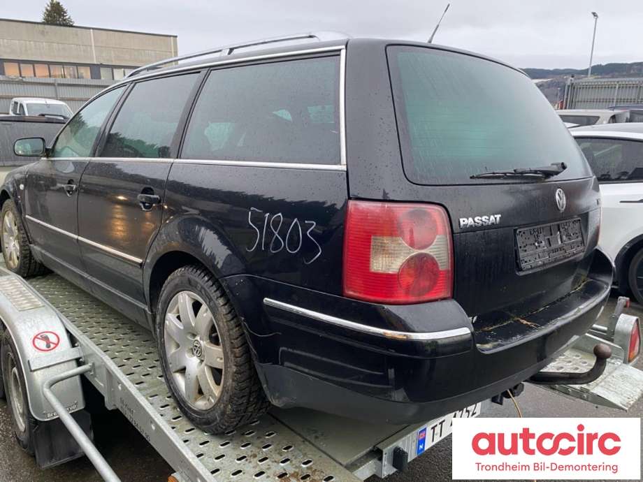 VW Passat 2001-2005 (B5,3BG) (B5,3BG), Motorkode: AVF, Girkassekode: EYF