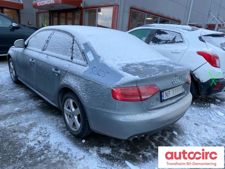 Audi A4 2007-2014 (Type IV) (B8) (B8), Motorkode: CAGA, Girkassekode: LAT