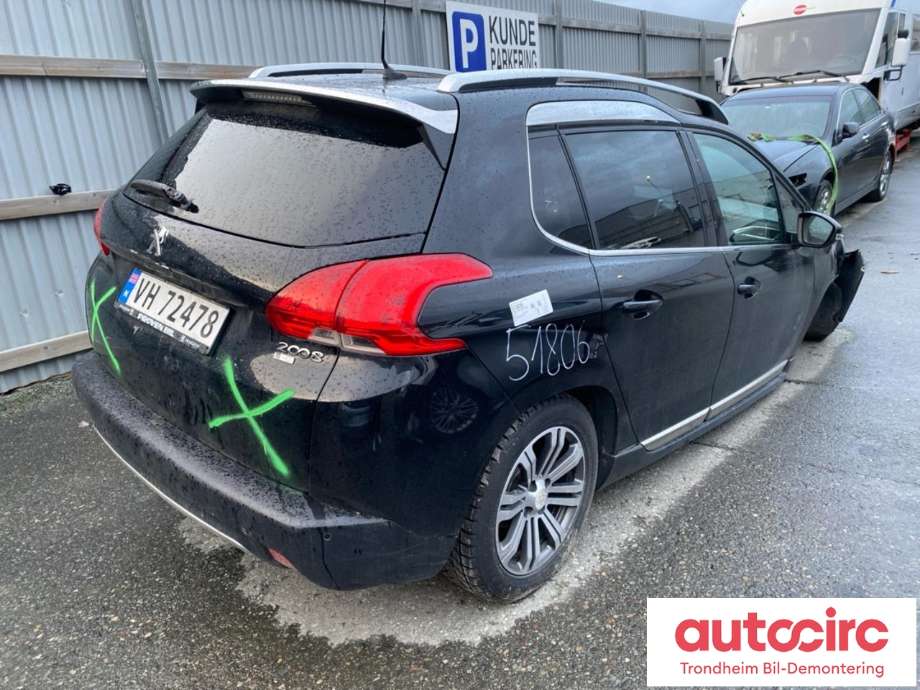 Peugeot 2008 2013-2019 (Type I) , Motorkode: 9HP, Girkassekode: 2231V2