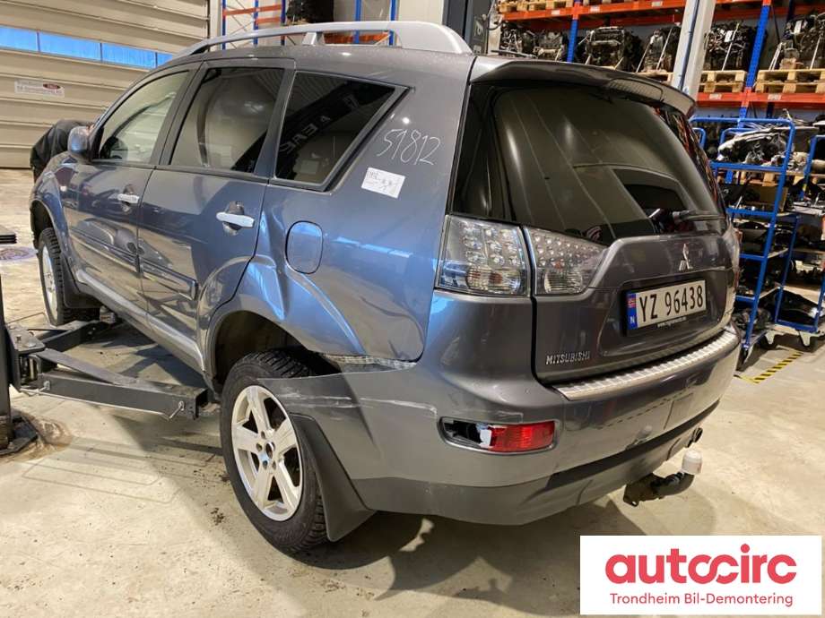 Mitsubishi Outlander 2007-2010 (Type II, Fase 1) , Motorkode: BSY, Girkassekode: 2500A092