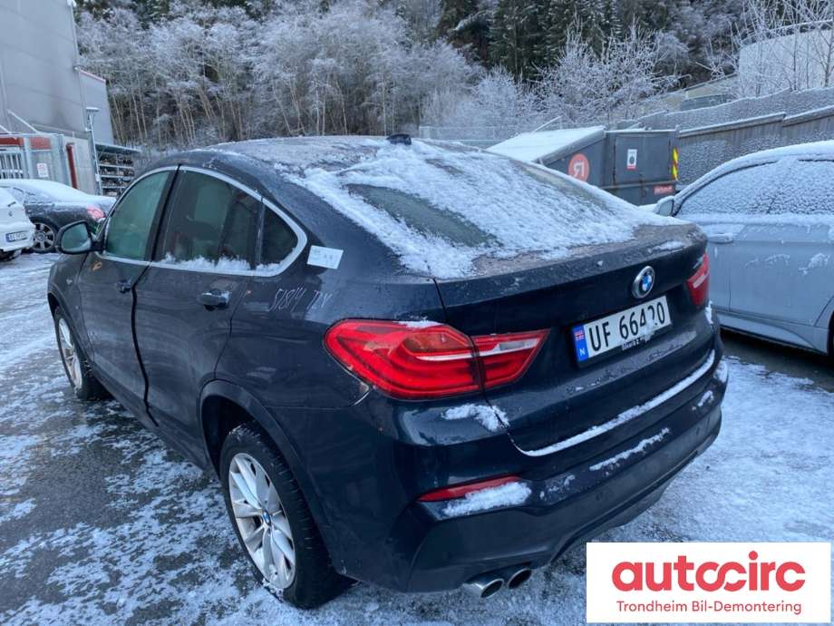 BMW X4 2014-2018 (F26) (F26), Motorkode: N55-B30A, Girkassekode: GA8HP45X - ZP7