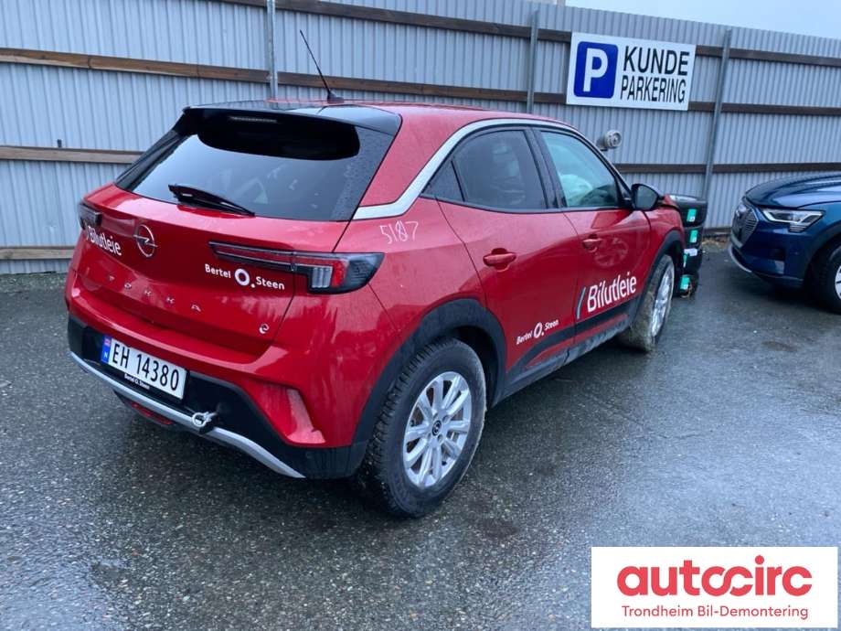 Opel Mokka E 2020-->> (Type II) , Motorkode: ZKX, Girkassekode: 
