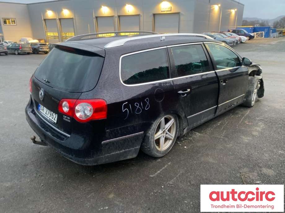 VW Passat 2005-2010 (B6) (B6), Motorkode: BMP, Girkassekode: KDL