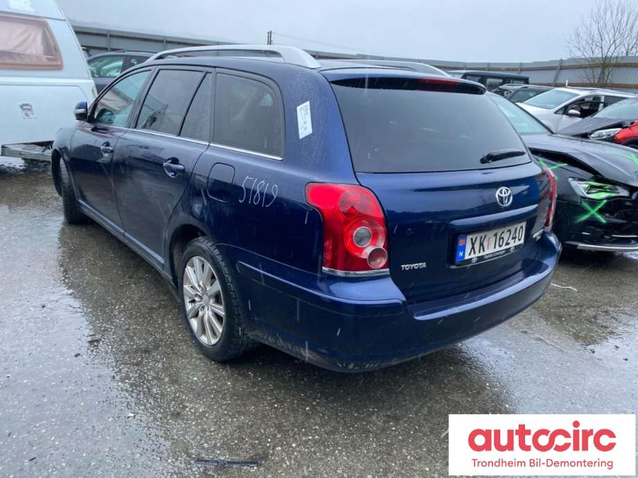 Toyota Avensis 2003-2008 (Type II) , Motorkode: 1AD-FTV, Girkassekode: 303002D151