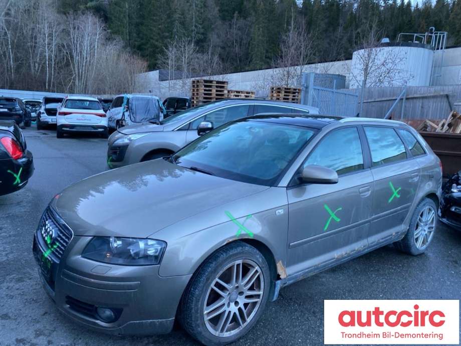 Audi A3 2003-2008 (Type II, Fase 1) , Motorkode: BKD, Girkassekode:
