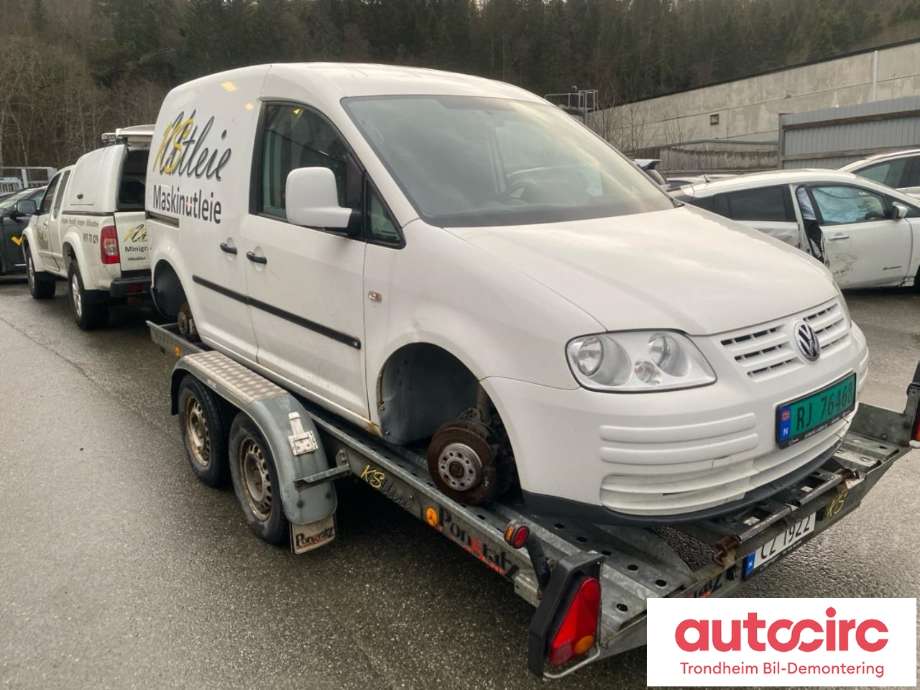VW Caddy 2004-2010 (Type III, Fase 1) , Motorkode: BST, Girkassekode: JJS