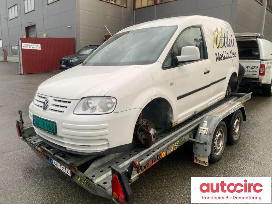 VW Caddy 2004-2010 (Type III, Fase 1) , Motorkode: BST, Girkassekode: JJS