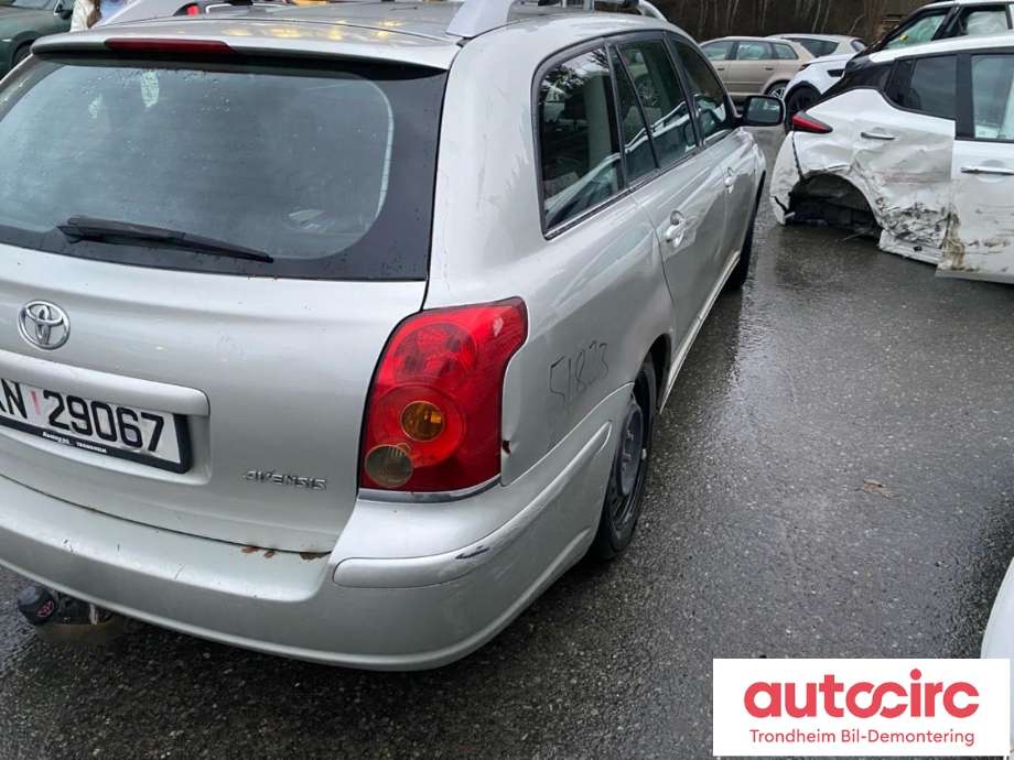 Toyota Avensis 2003-2008 (Type II) , Motorkode: 1ZZ-FE, Girkassekode: ZZT2515F C250|TYPE B