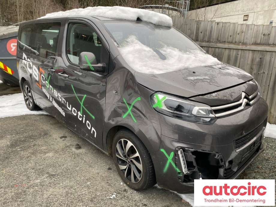 Citroën Spacetourer 2017-->> , Motorkode: ZK01, Girkassekode: 