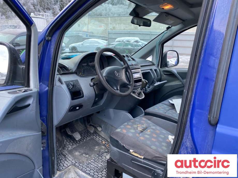 Mercedes Vito/Viano 2004-2010 (Fase 1) (W639) (W639), Motorkode: 646.982, Girkassekode: D716652
