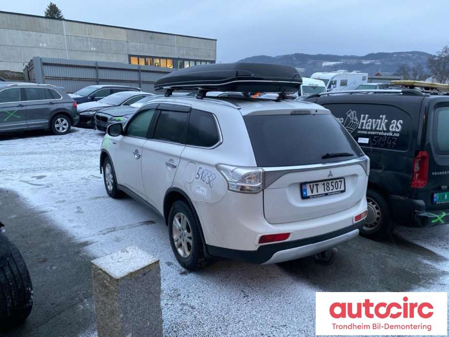 Mitsubishi Outlander 2012-2015 (Type III, Fase 1) , Motorkode: 4N14, Girkassekode: 2700A330