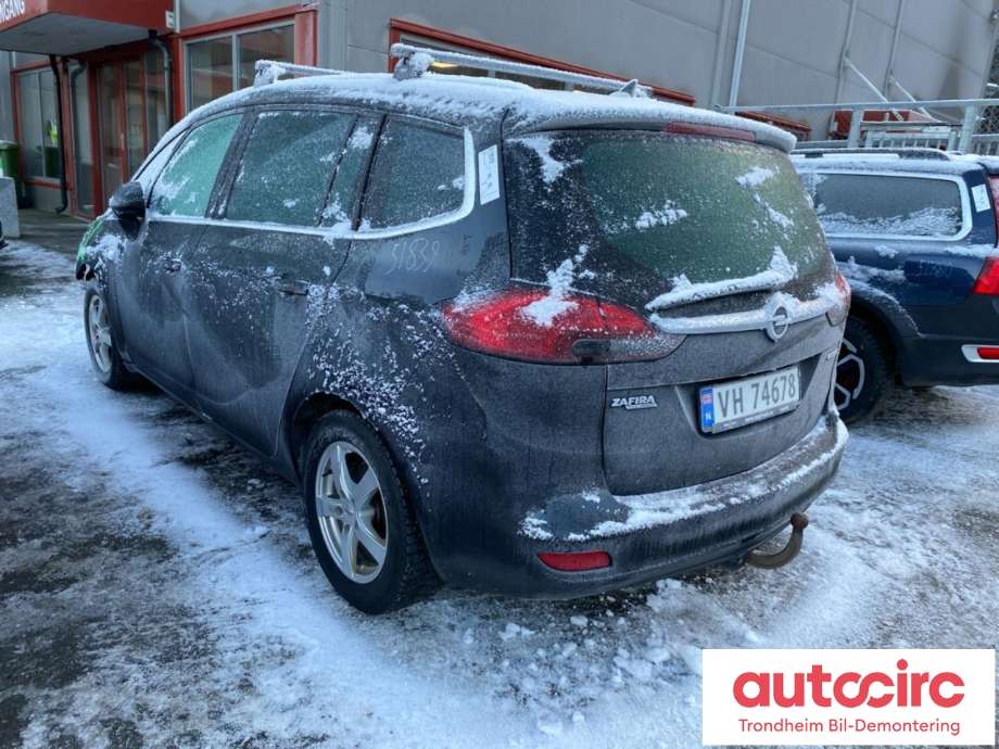 Opel Zafira Tourer 2012-2018 , Motorkode: B16DTH, Girkassekode: MYJ