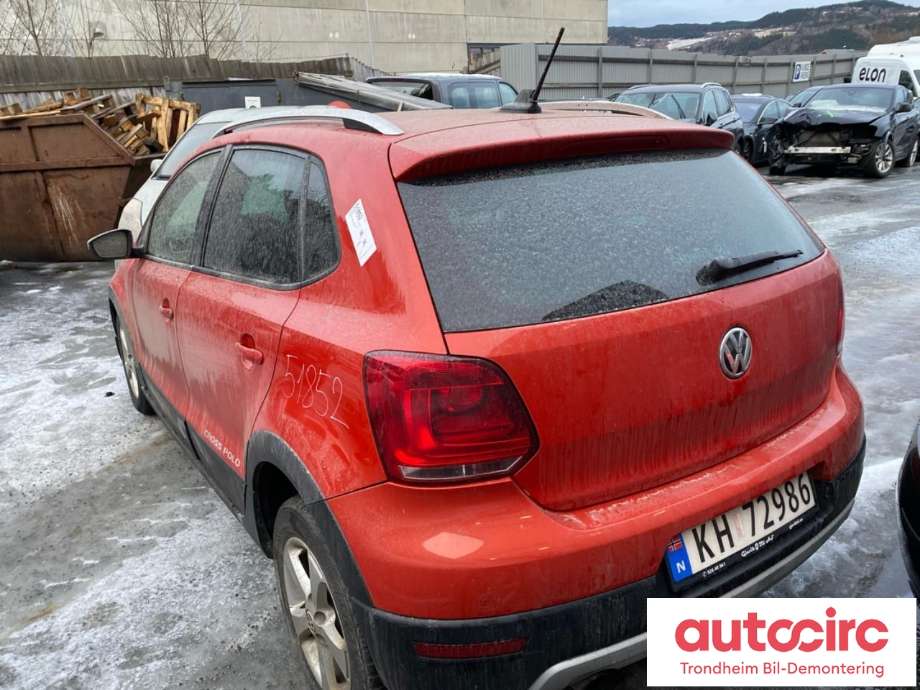 VW Polo 2009-2014 (Type V, Fase 1) , Motorkode: CAYB, Girkassekode: MLM