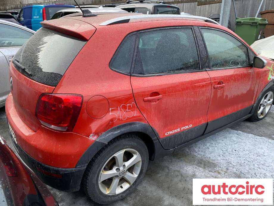 VW Polo 2009-2014 (Type V, Fase 1) , Motorkode: CAYB, Girkassekode: MLM