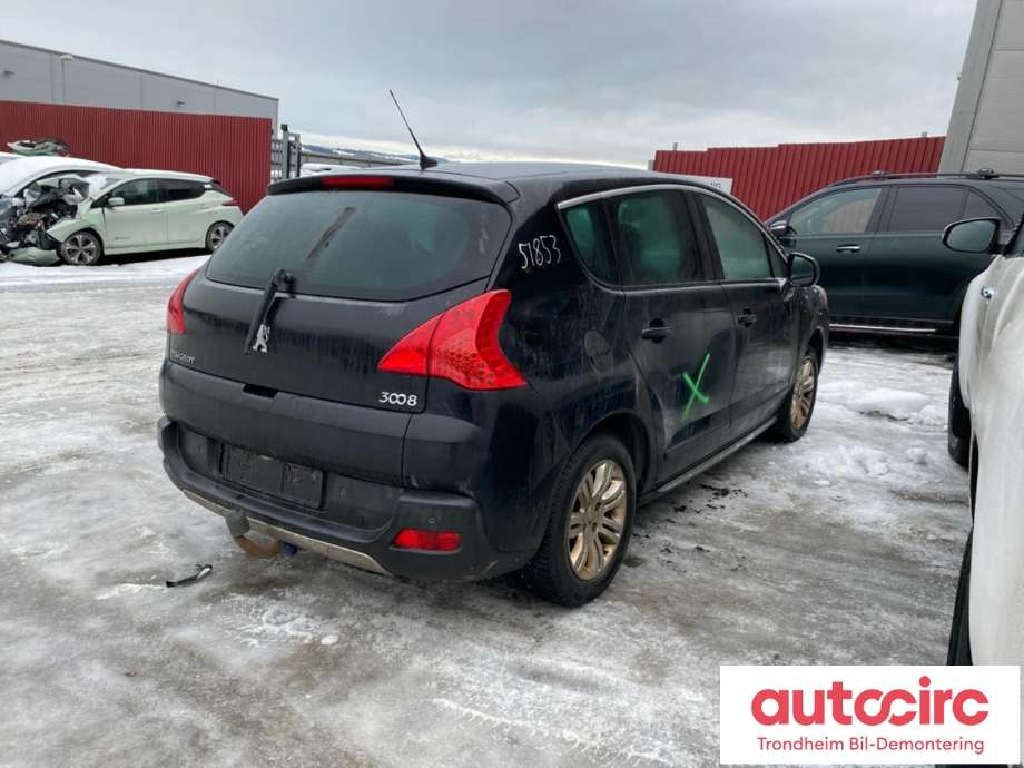 Peugeot 3008 2009-2016 (Type I) , Motorkode: 9HZ, Girkassekode: 223177