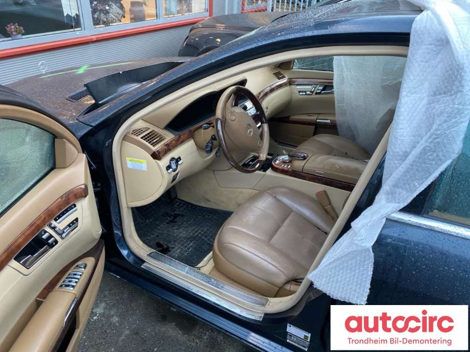 Mercedes S-Klasse 2005-2013 (W221) (W221), Motorkode: 275953, Girkassekode: 722649