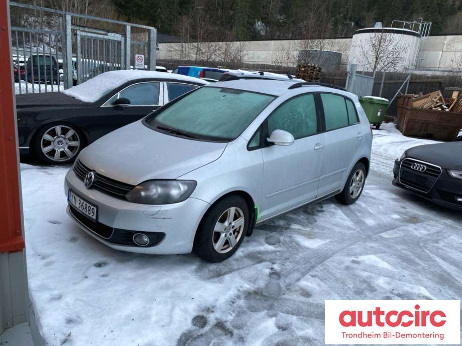 VW Golf, Plus/Cross 2009-2013 (Fase 2) , Motorkode: CAYC, Girkassekode: MLE
