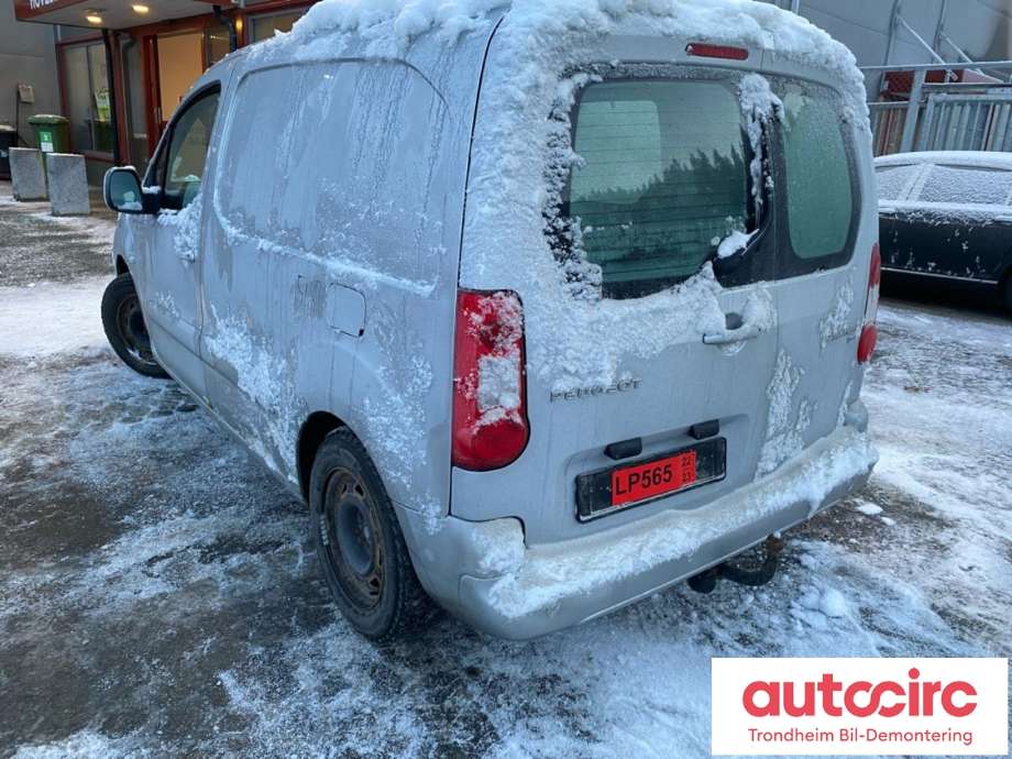 Peugeot Partner 2008-2015 (Type II, Fase 1) , Motorkode: 9HF, Girkassekode: 2231 T1