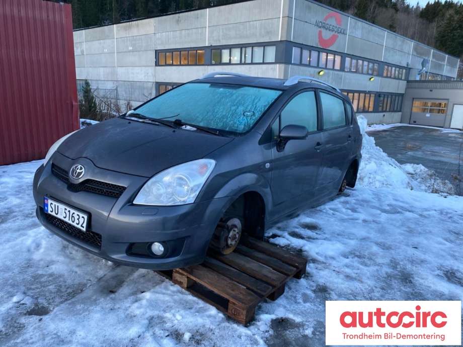 Toyota Verso 2004-2009 (Type II) , Motorkode: 2AD-FTV, Girkassekode: 3030064030