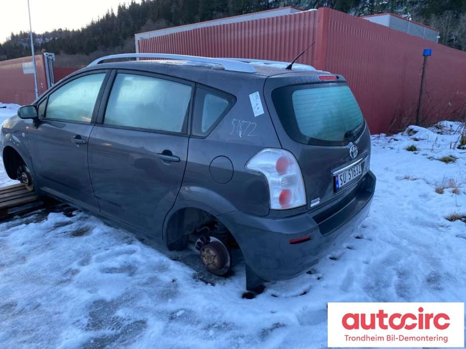 Toyota Verso 2004-2009 (Type II) , Motorkode: 2AD-FTV, Girkassekode: 3030064030
