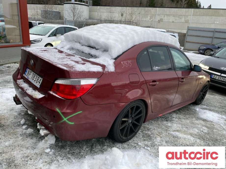 BMW 5-Serie 2003-2010 (E60/E61) (E60/E61), Motorkode: N52-B25A, Girkassekode: GA6HP19Z