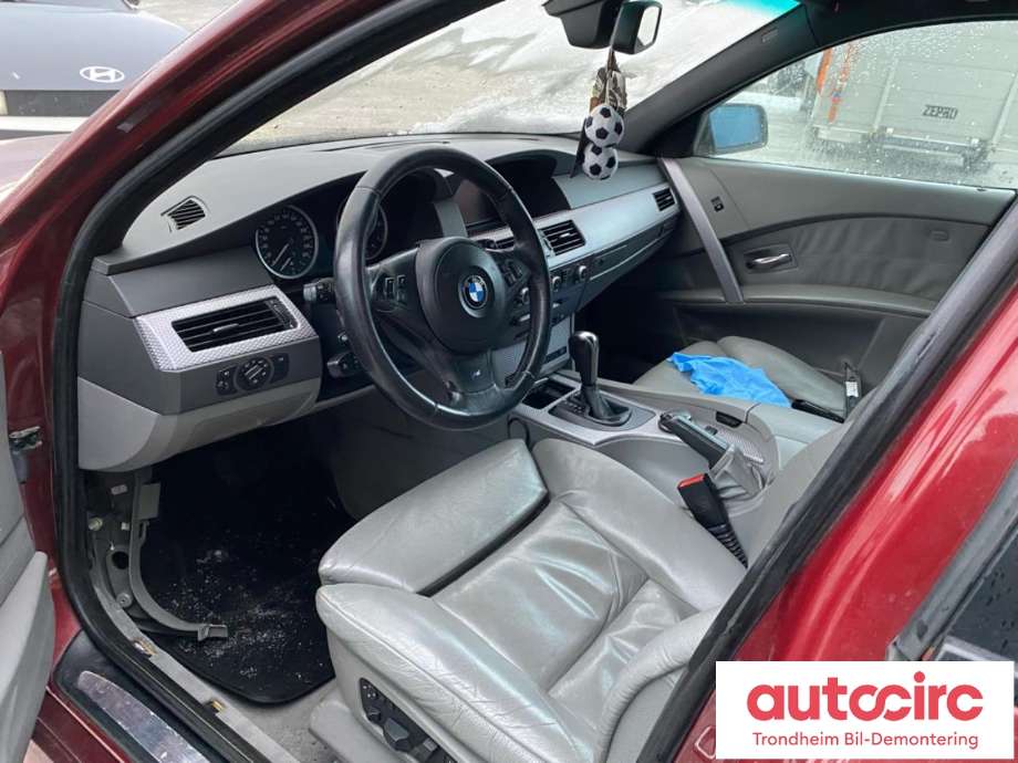 BMW 5-Serie 2003-2010 (E60/E61) (E60/E61), Motorkode: N52-B25A, Girkassekode: GA6HP19Z