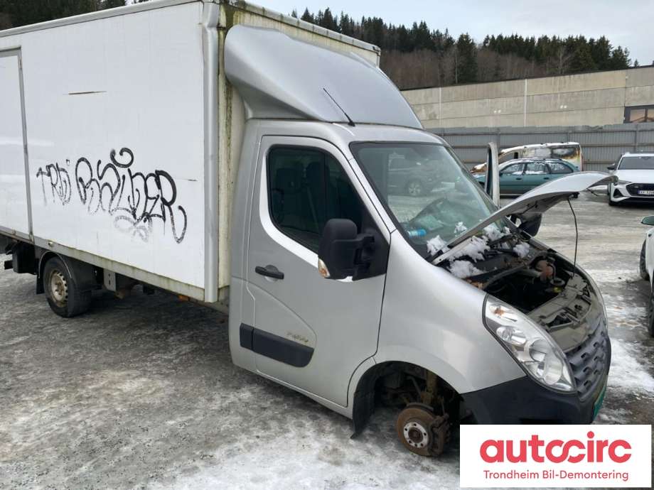 Renault Master 2010-2013 (Type III, Fase 1) , Motorkode: M9T-670, Girkassekode: 