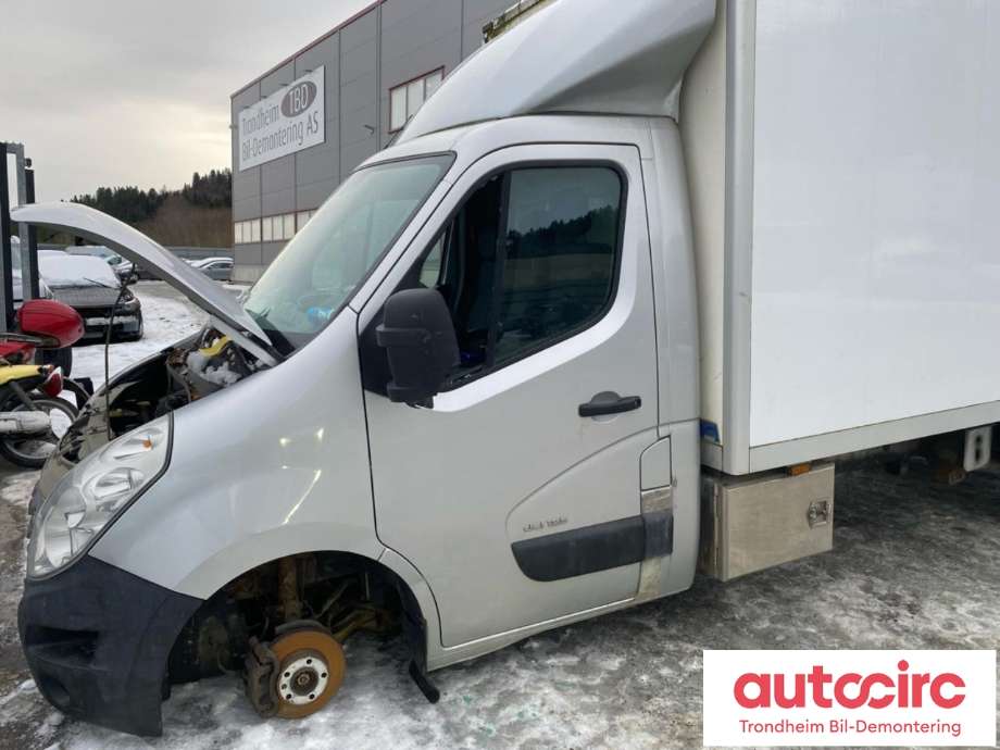 Renault Master 2010-2013 (Type III, Fase 1) , Motorkode: M9T-670, Girkassekode: 