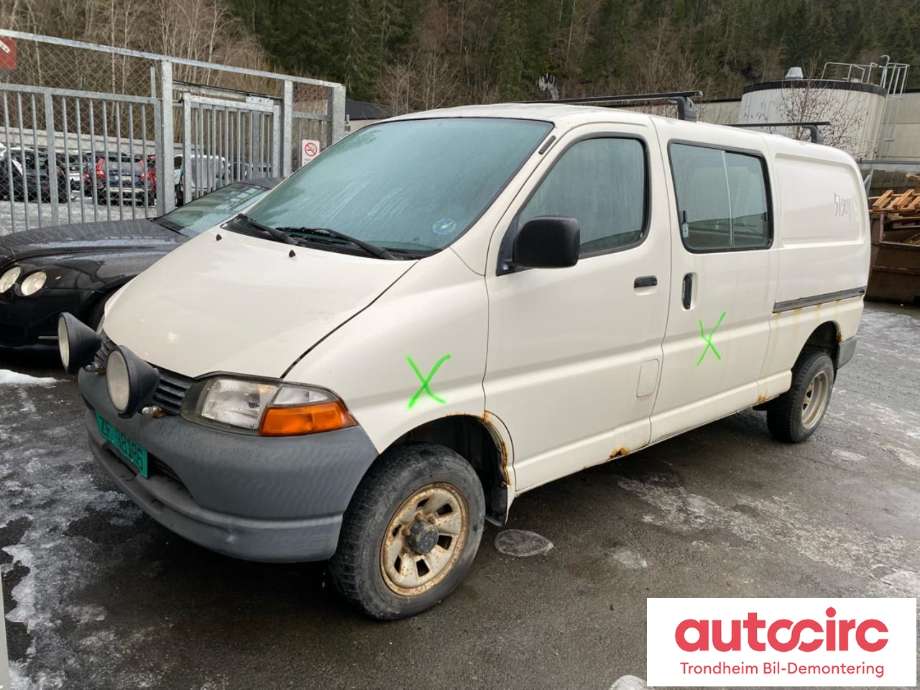 Toyota Hiace 2001-2006 (Fase 2) , Motorkode: 2KD-FTV, Girkassekode: 