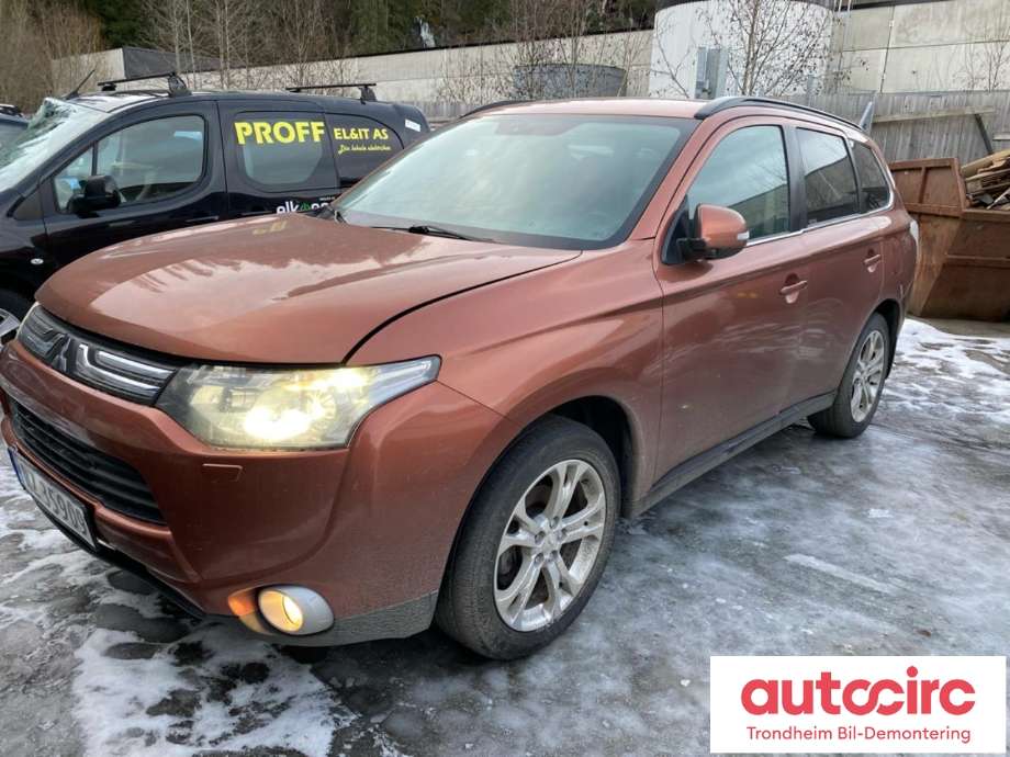 Mitsubishi Outlander 2012-2015 (Type III, Fase 1) , Motorkode: 4N14, Girkassekode: 2500A358