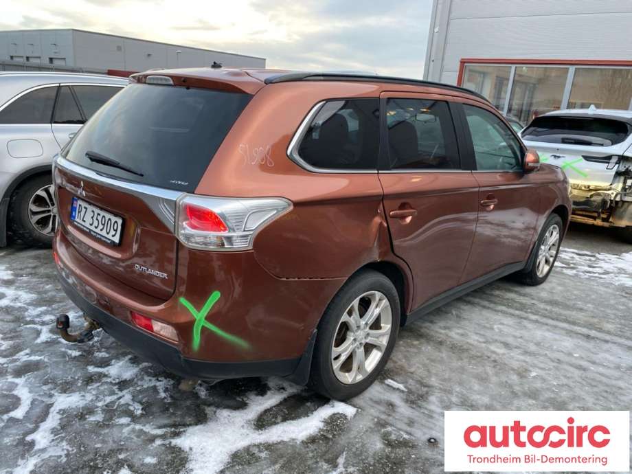 Mitsubishi Outlander 2012-2015 (Type III, Fase 1) , Motorkode: 4N14, Girkassekode: 2500A358