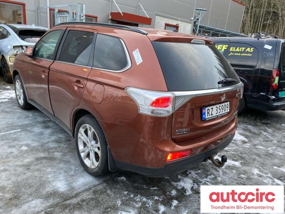 Mitsubishi Outlander 2012-2015 (Type III, Fase 1) , Motorkode: 4N14, Girkassekode: 2500A358