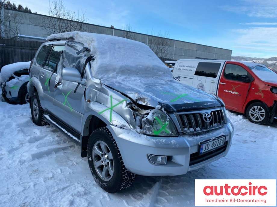 Toyota Land Cruiser 120 2002-2009 , Motorkode: 1KD-FTV, Girkassekode: 3500060B40