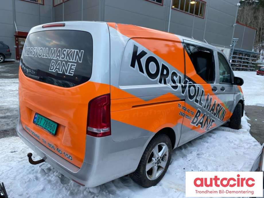 Mercedes Vito 2014-->> (W447) (W447), Motorkode: 651.950, Girkassekode: 722965