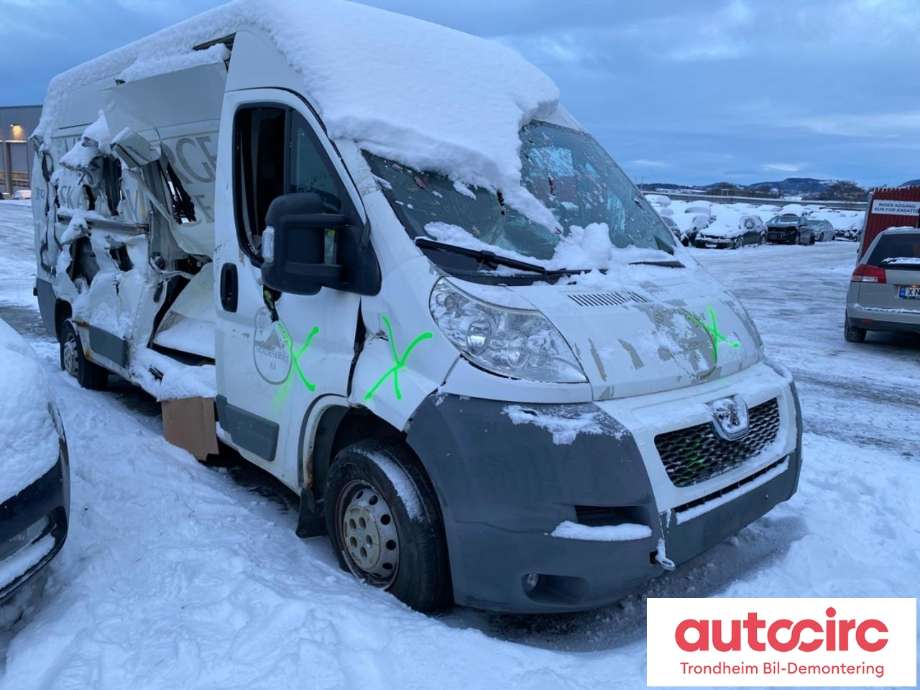Peugeot Boxer 2007-2013 (Type III, Fase 1) , Motorkode: 4HU, Girkassekode: 2222 ZJ