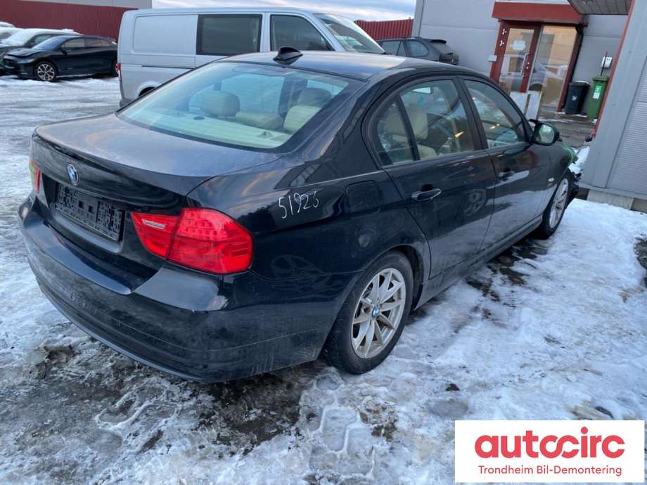 BMW 3-Serie 2005-2011 (E90/E91/E92/E93) (E90/E91/E92/E93), Motorkode: N47-D20C, Girkassekode: GA6HP19Z - W7M