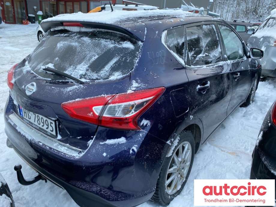 Nissan Pulsar 2014-->> , Motorkode: HRA2DDT, Girkassekode: 3201001Q9Z