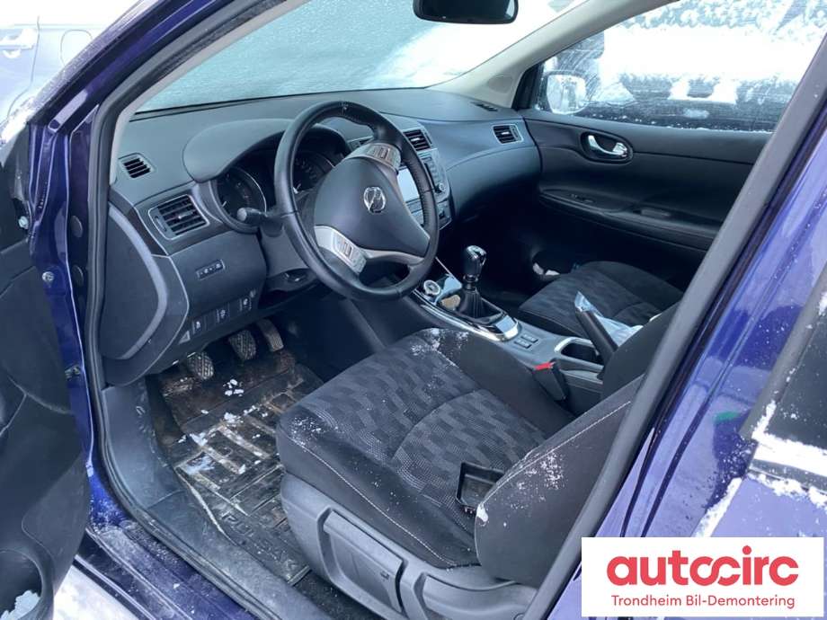 Nissan Pulsar 2014-->> , Motorkode: HRA2DDT, Girkassekode: 3201001Q9Z