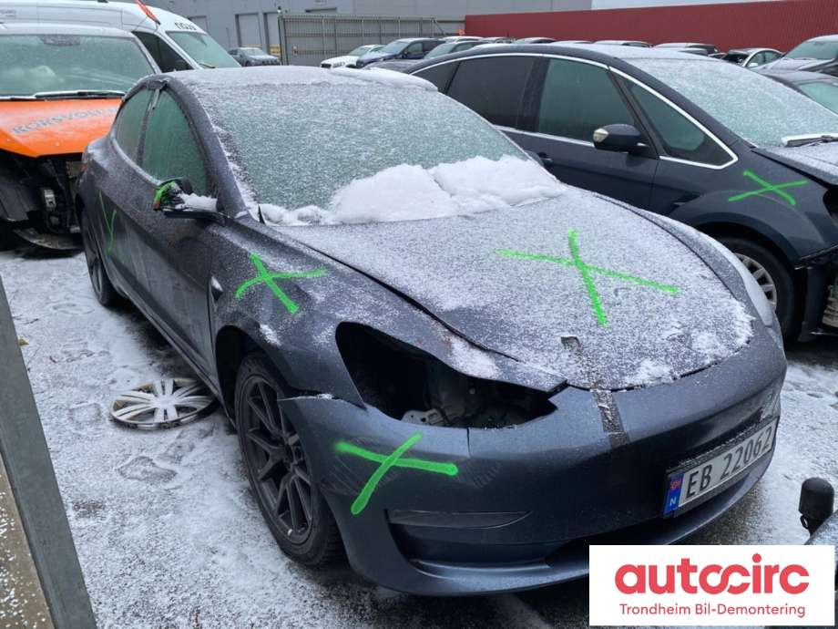 Tesla Model 3 2018-2023 (Fase 1) , Motorkode: 3D3, Girkassekode: 