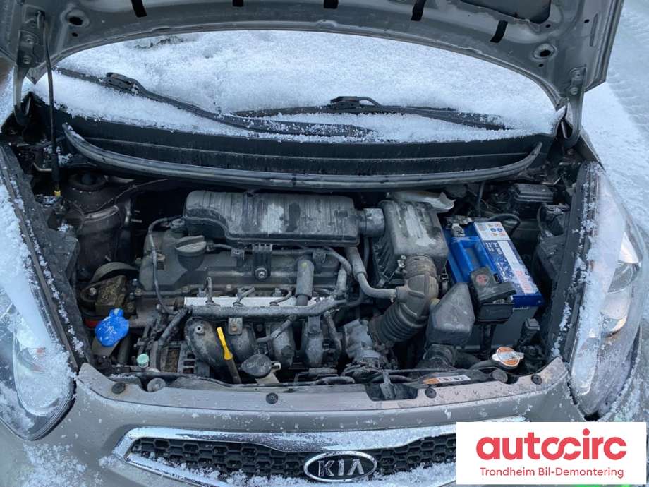 Kia Picanto 2011-2017 (Type II) , Motorkode: G4LA, Girkassekode: GC68