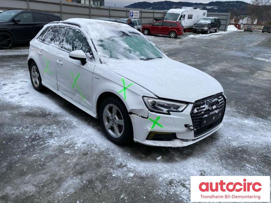 Audi A3 2016-2020 (Type III, Fase 2) , Motorkode: CUKB, Girkassekode: SBZ
