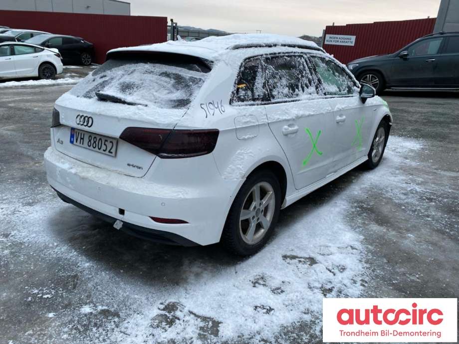 Audi A3 2016-2020 (Type III, Fase 2) , Motorkode: CUKB, Girkassekode: SBZ